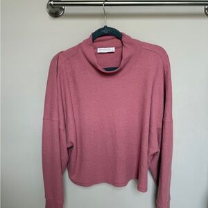 Abercrombie & Fitch Dusty Rose Cowl Neck Sweater